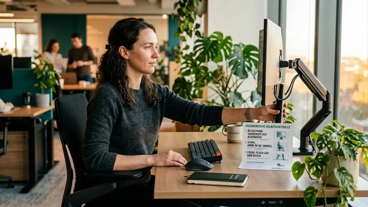Ergonomie-Selbstcheck in 10 Minuten