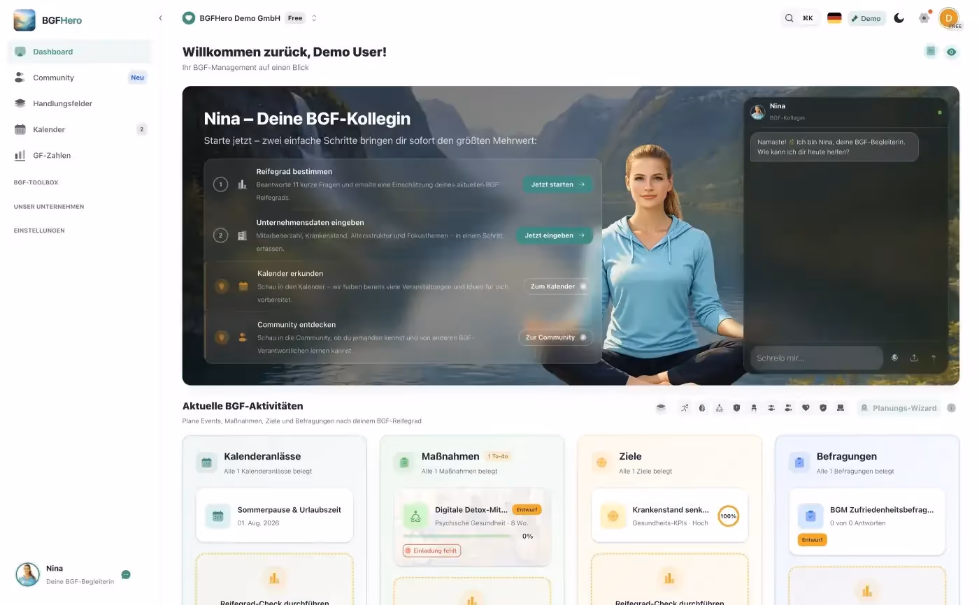 EasyBGM Dashboard